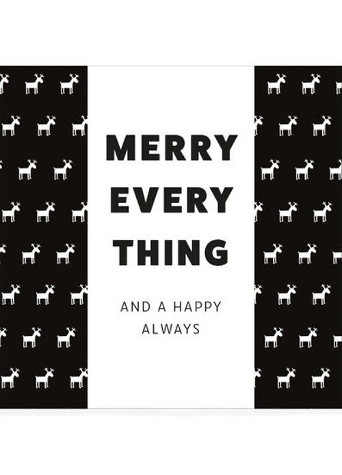 MERRY EVERYTHING  •  CHOCOLADEWENS