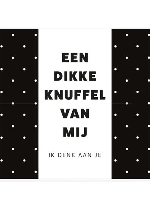 DIKKE KNUFFEL •  CHOCOLADEWENS