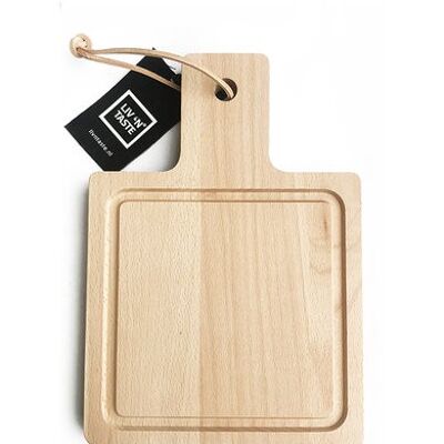 TAPAS BOARD BEECH + handle 17 x 22 cm