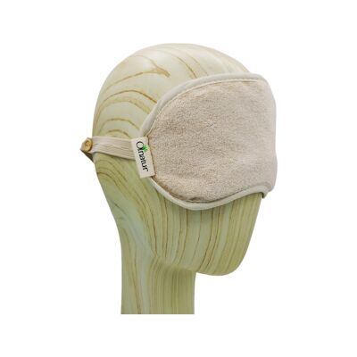 Bambus-Augenmaske, natürliche Bambus-Schlafmaske, Verdunkelungs-Schlafmaske, ultraweiche Augenmaske zum Schlafen