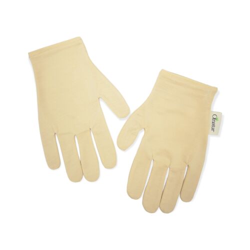 Bamboo Moisturising Gloves, Natural Spa Gloves, Bamboo Moisturizing Gloves, Hand Treatment Gloves, Bedtime Bamboo Gloves