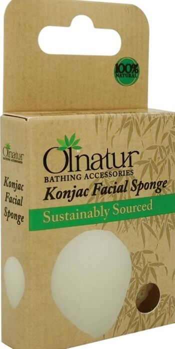 Éponge faciale Konjac, éponge nettoyante douce pour le visage, outil de nettoyage naturel du visage, éponge nettoyante naturelle 6