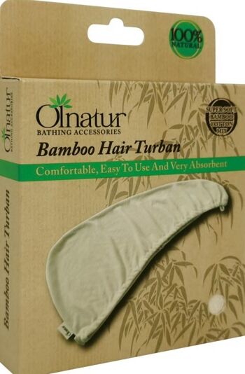 Turban de cheveux en bambou, serviette d’enveloppement de cheveux écologique, enveloppement de serviette de cheveux absorbant, enveloppement de cheveux en bambou naturel 6