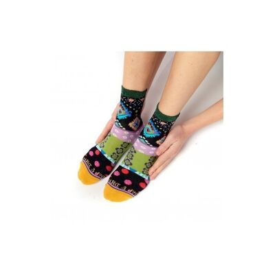 Ethno wild mid-sock