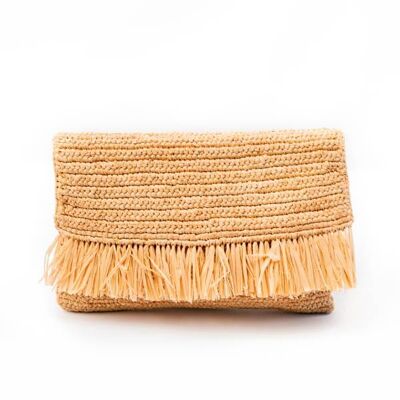 Pouch, AINA, natural color