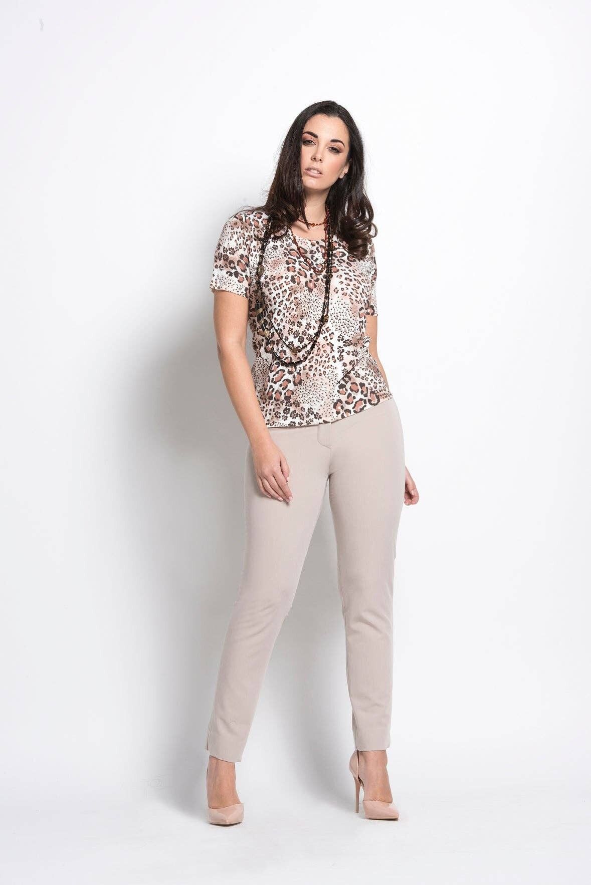 Maglia maculata m/manica