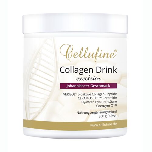 Cellufine® Premium Collagen-Drink EXCELSIOR Johannisbeere - 300 g