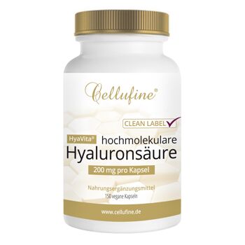 Capsules d'acide hyaluronique Cellufine® HyaVita® 200 mg - 150 capsules végétaliennes 1