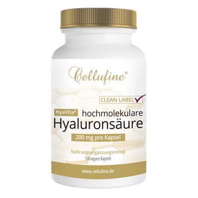 Capsule di acido ialuronico Cellufine® HyaVita® 200 mg - 150 capsule vegane