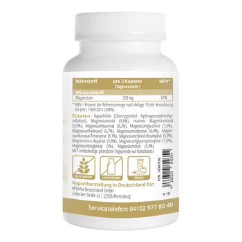 Cellufine® MagneFem® 12 composés de magnésium - 120 capsules végétaliennes 2