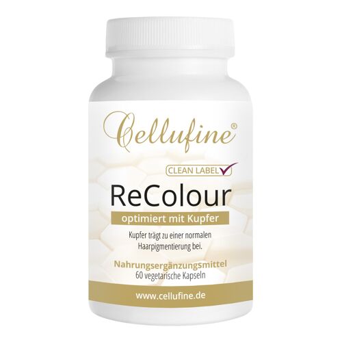 Cellufine® ReColour mit MELATINE® - 60 vegetarische Kapseln