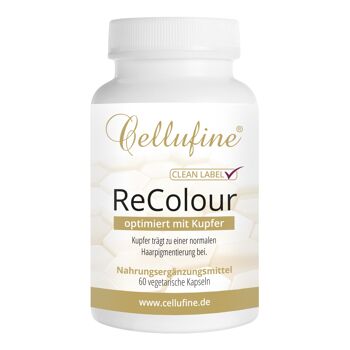 Cellufine® ReColour avec MELATINE® - 60 gélules végétales 1
