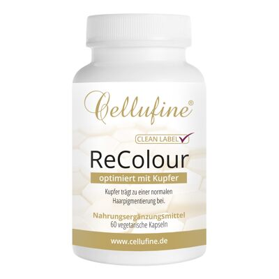 Cellufine® ReColour con MELATINE® - 60 cápsulas vegetales