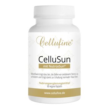 Cellufine® CelluSun avec Nutroxsun® - 60 gélules végétaliennes 1