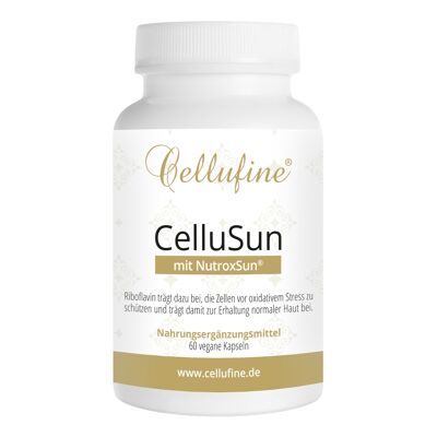 Cellufine® CelluSun con Nutroxsun® - 60 cápsulas veganas
