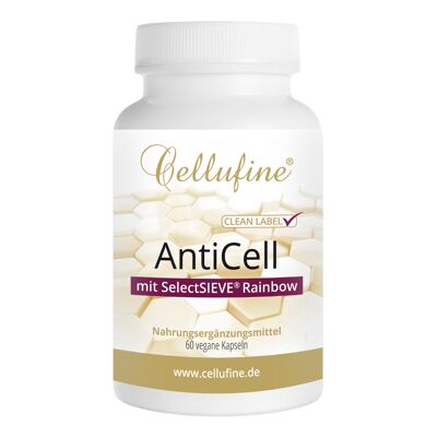 Cellufine® AntiCell with SelectSIEVE® Rainbow - 60 vegan capsules