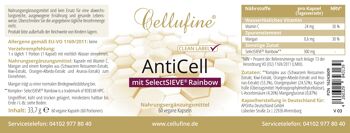 Cellufine® AntiCell avec SelectSIEVE® Rainbow - 60 gélules végétaliennes 4
