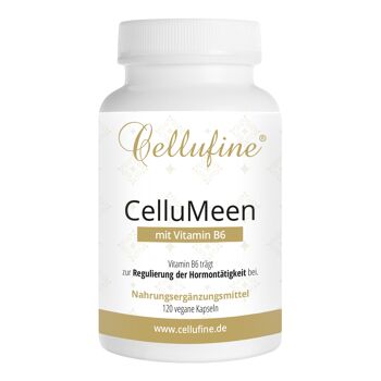 Cellufine® CelluMeen Vitamine B6 - 120 Capsules Végétaliennes 1