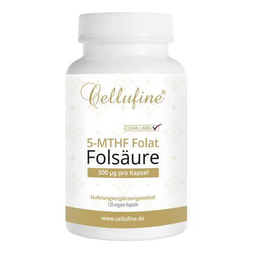 Cellufine® Folsäure 5-MTHF Folat - 120 vegane Kapseln