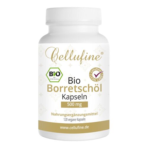 Cellufine® Bio-Borretschöl 500 mg - 120 vegane Kapseln