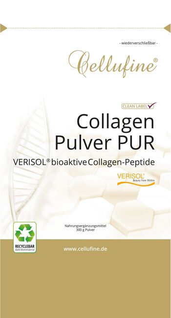 Poudre de collagène Cellufine® VERISOL® PUR - 300 g doypack 4