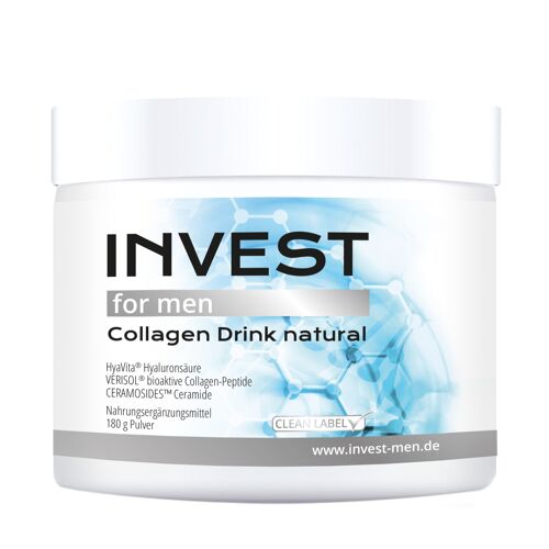 INVEST MEN Collagen-Drink für Männer - 180 g