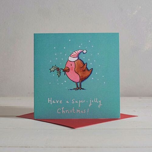 Little Robin Christmas Card