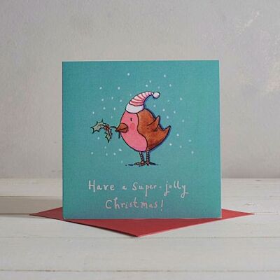 Little Robin Christmas Card