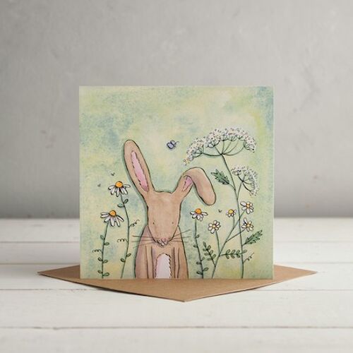 Herbert the Hare Greetings Card