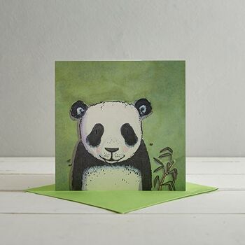 Carte de vœux Panda 'Emily'