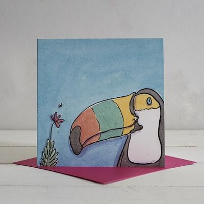 Carte de Voeux Toucan 'Tabitha'