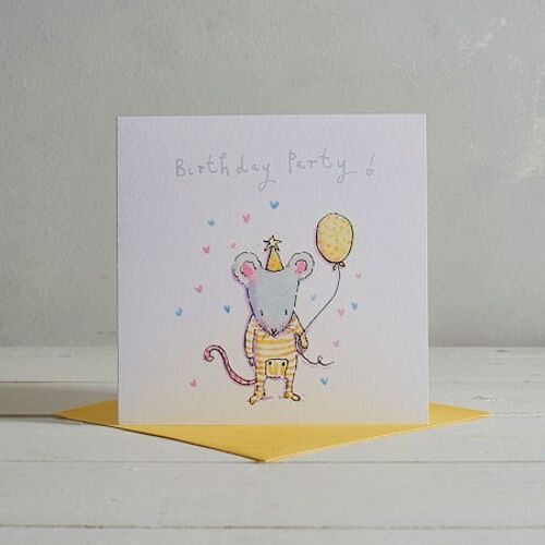 Birthday Party Greetings Card