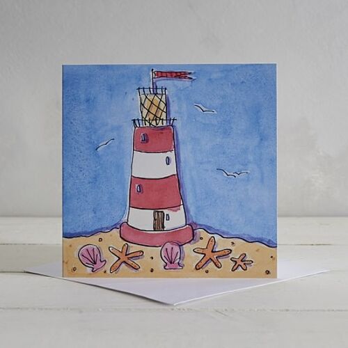 Lighthouse Greetings Card