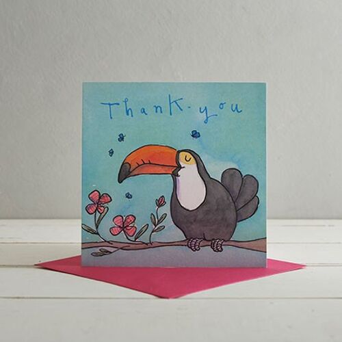 Thank You Toucan Greetings Card