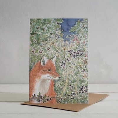 Carte de voeux Mr Fox