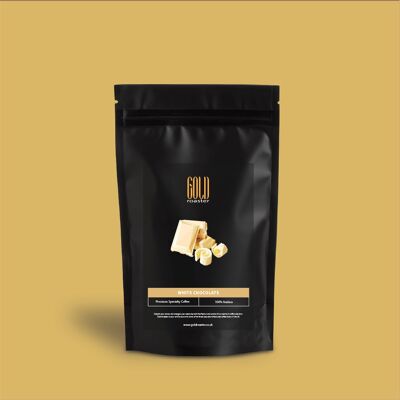 White Chocolate Flavoured Coffee Beans - Beans (roasted) , 25g
