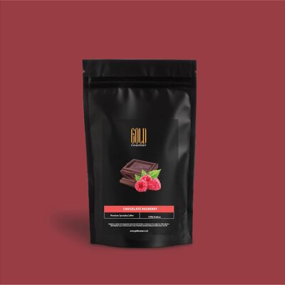 Chocolate Raspberry Flavoured Coffee - Beans (roasted) , 250g