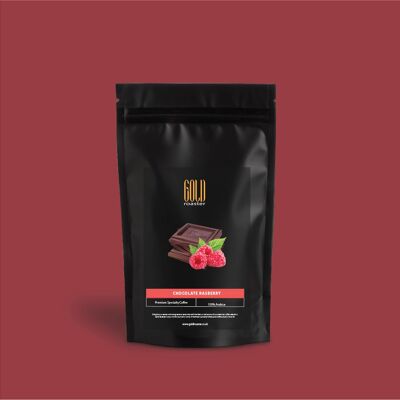 Chocolate Raspberry Flavoured Coffee - Beans (roasted) , 1000g