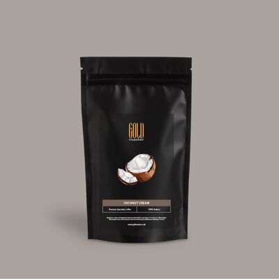 Coconut Cream Flavoured Coffee Beans - Beans(roasted) , 25