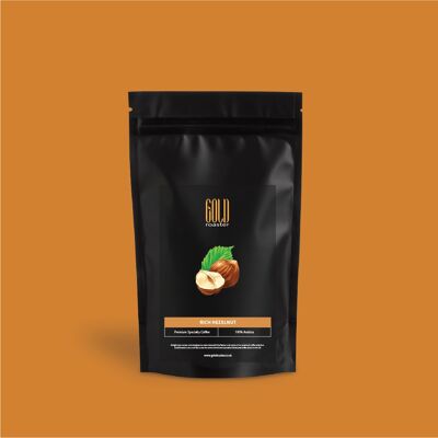 Rich Hazelnut Flavoured Coffee - Course ground (filter coffee) , 250g