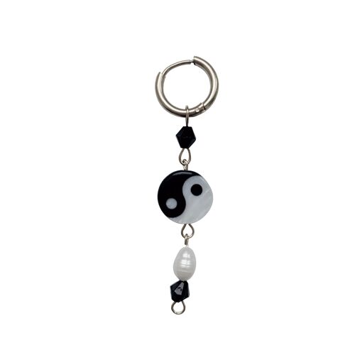 Susan - Single Earring - Silver