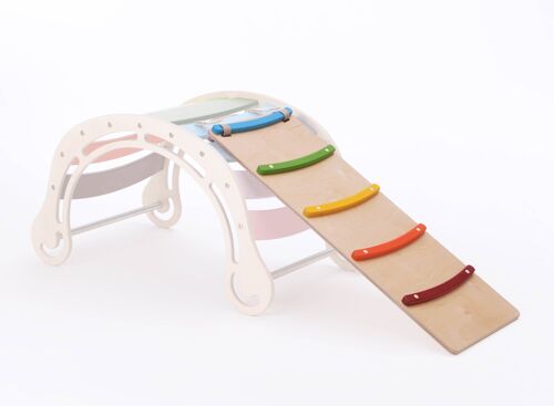 Original Climbing and Sliding ramp for KateHaa Original rocker arch - Rainbow