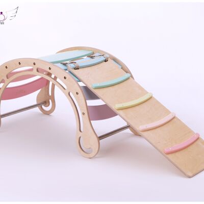 Original Pastel Rocker avec RAMP - YES avec une rampe