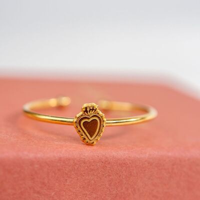 Ex-voto Heart Ring - Mother's Day