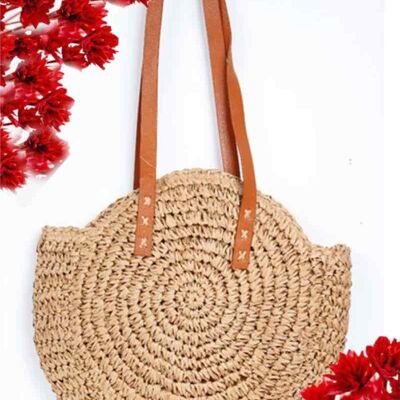 Straw touch bag