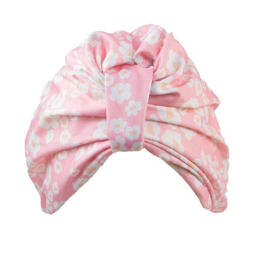 Shower Turban Coral Daisy