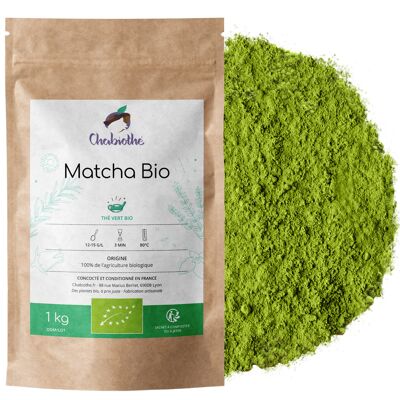 Thé vert Matcha Bio 10 kg - Japon