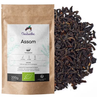 Thé noir Assam Bio 100g