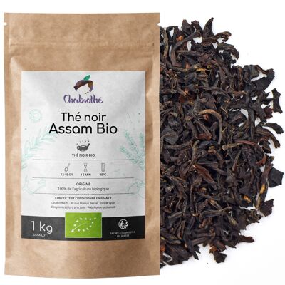Thé noir Assam Bio 10 kg