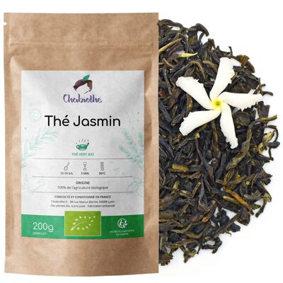 Thé vert au Jasmin Bio 100g